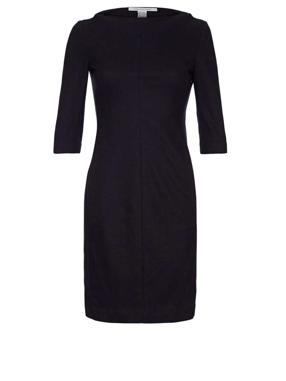 Diane Von Furstenberg Thandi Wool Boatneck Sheath Dress - Size 0